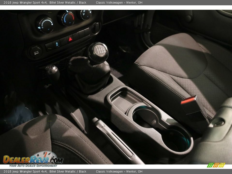 2018 Jeep Wrangler Sport 4x4 Billet Silver Metallic / Black Photo #10