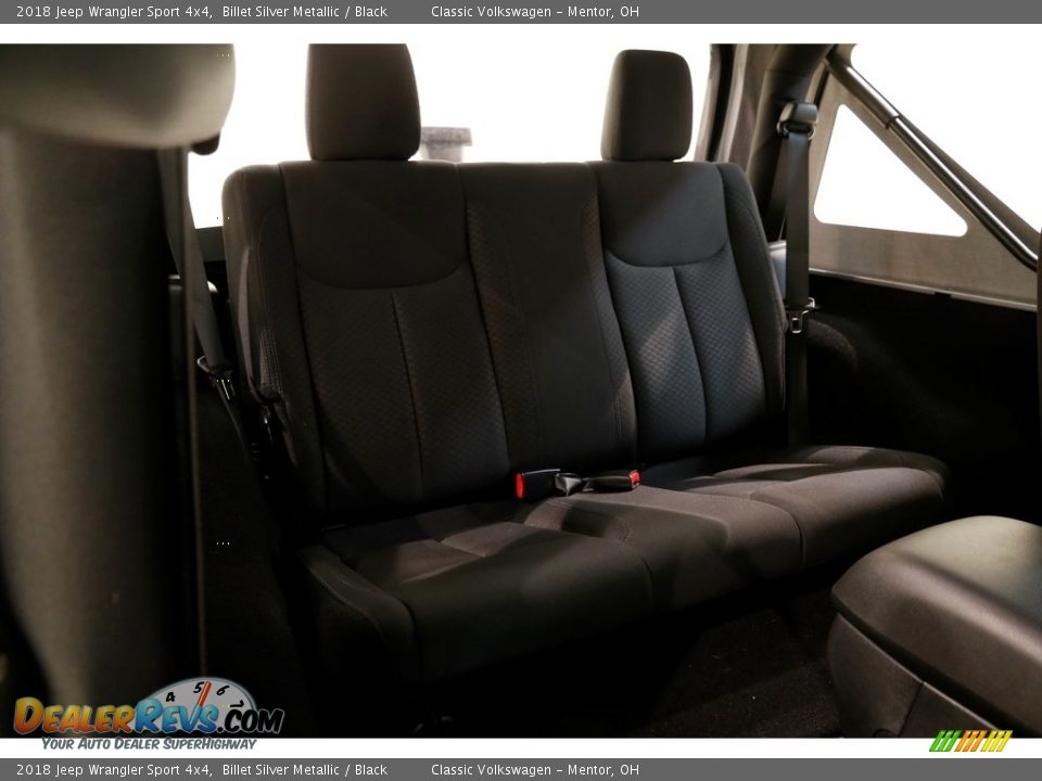 2018 Jeep Wrangler Sport 4x4 Billet Silver Metallic / Black Photo #12
