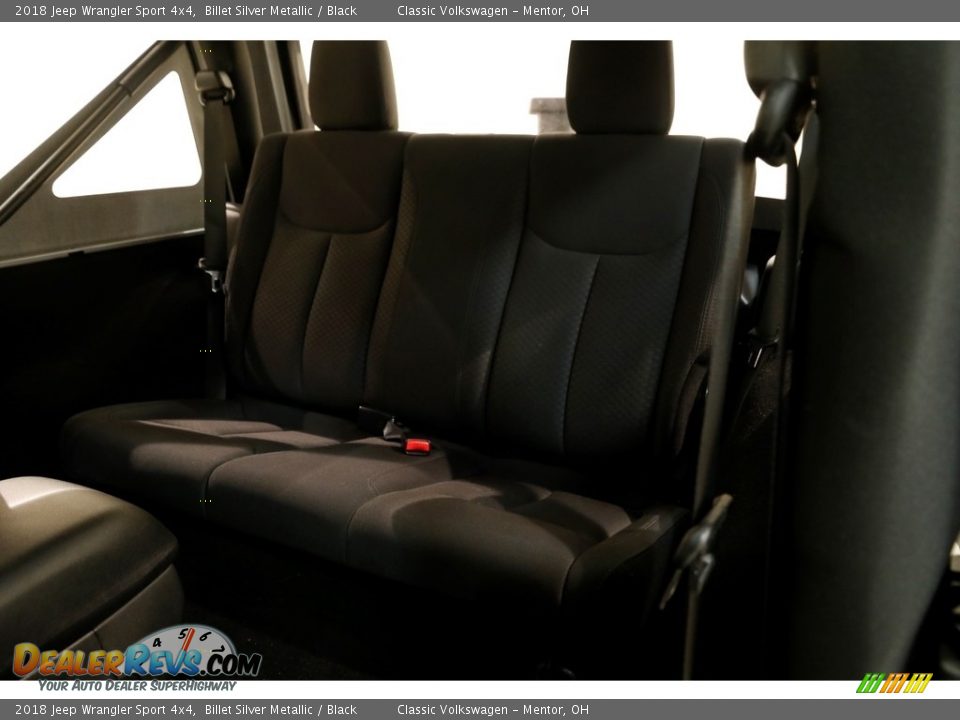 2018 Jeep Wrangler Sport 4x4 Billet Silver Metallic / Black Photo #13