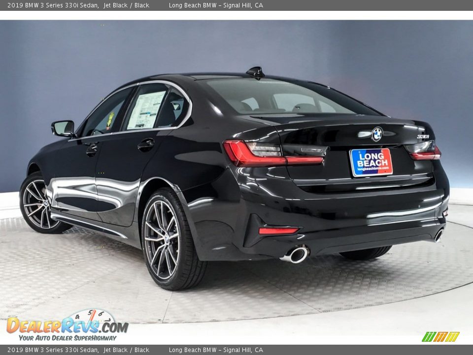 2019 BMW 3 Series 330i Sedan Jet Black / Black Photo #2