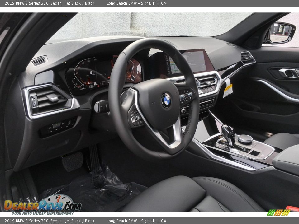 2019 BMW 3 Series 330i Sedan Jet Black / Black Photo #4