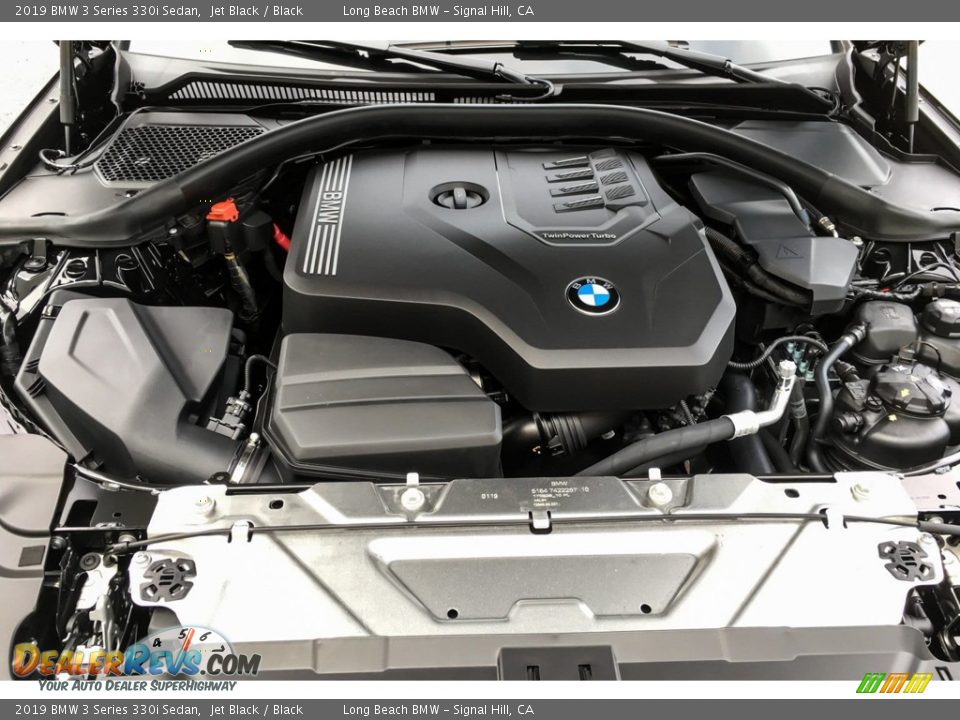 2019 BMW 3 Series 330i Sedan Jet Black / Black Photo #8