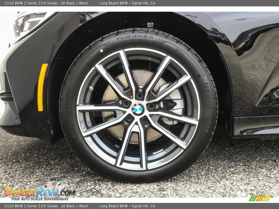2019 BMW 3 Series 330i Sedan Jet Black / Black Photo #9