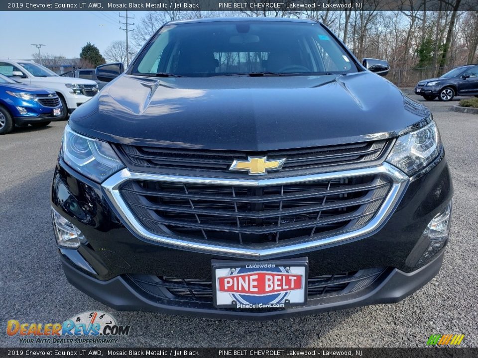 2019 Chevrolet Equinox LT AWD Mosaic Black Metallic / Jet Black Photo #2