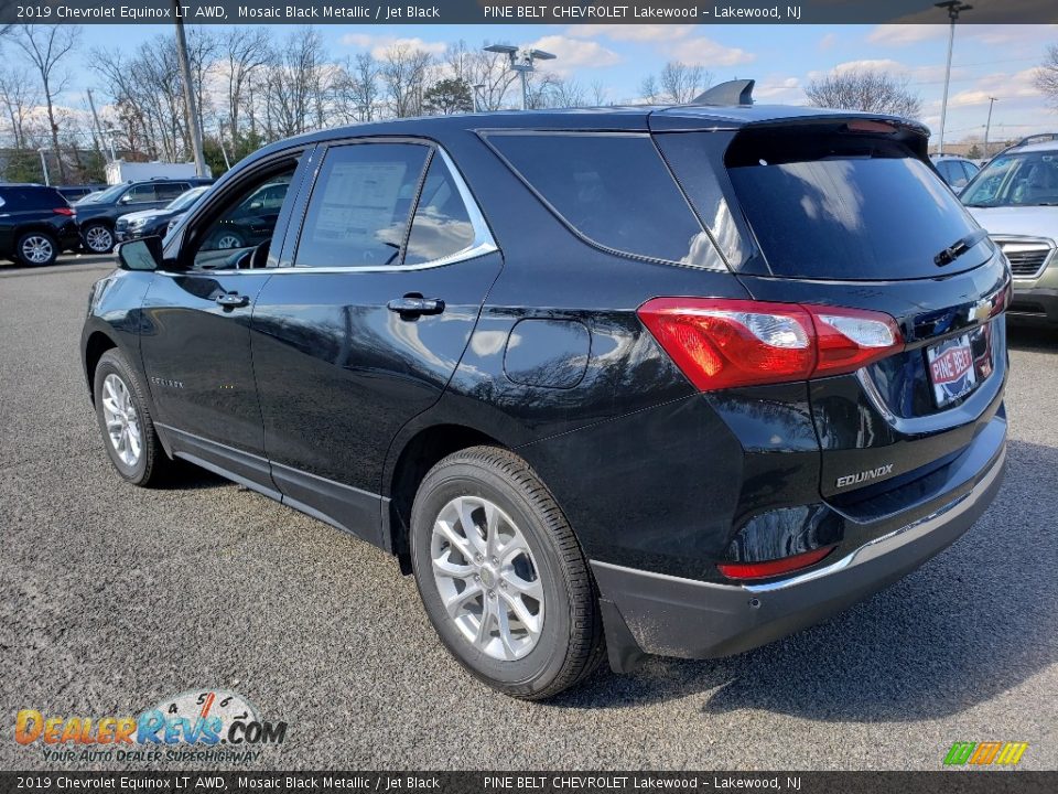 2019 Chevrolet Equinox LT AWD Mosaic Black Metallic / Jet Black Photo #4