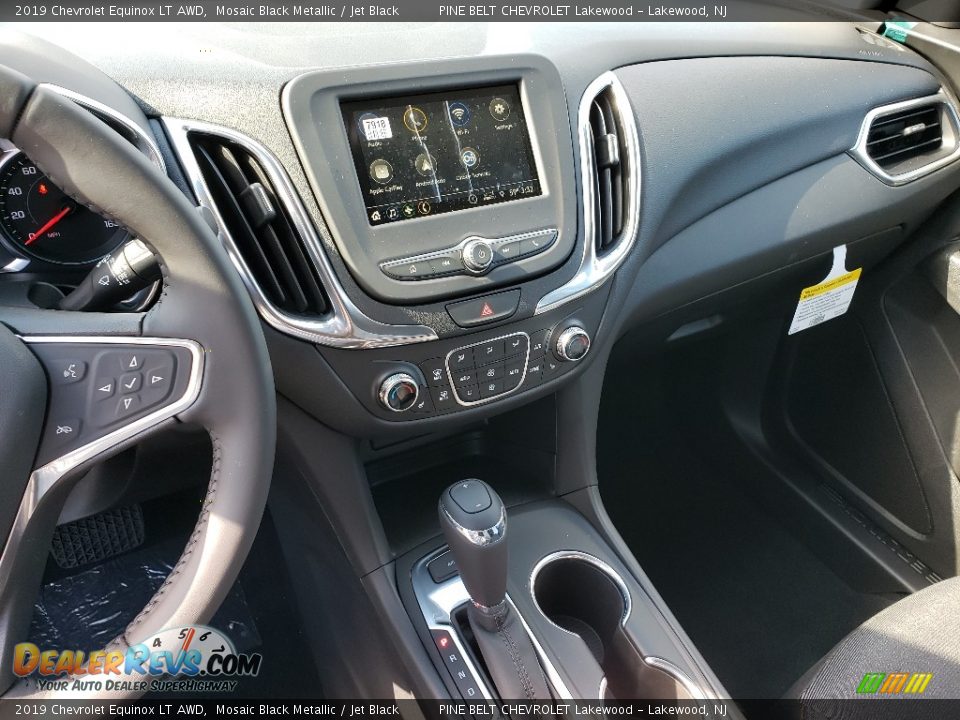 2019 Chevrolet Equinox LT AWD Mosaic Black Metallic / Jet Black Photo #10