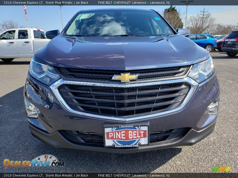 2019 Chevrolet Equinox LT Storm Blue Metallic / Jet Black Photo #2