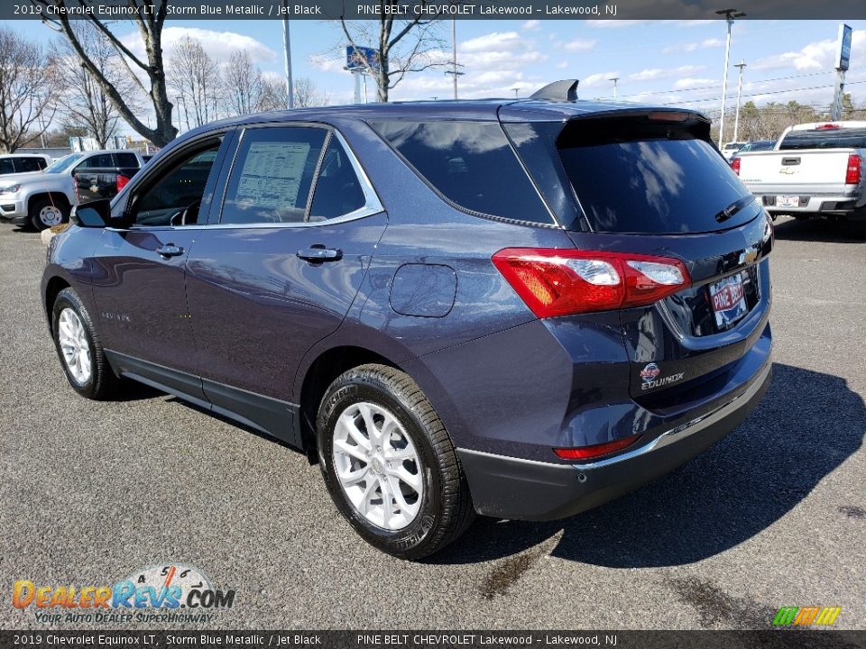 2019 Chevrolet Equinox LT Storm Blue Metallic / Jet Black Photo #4