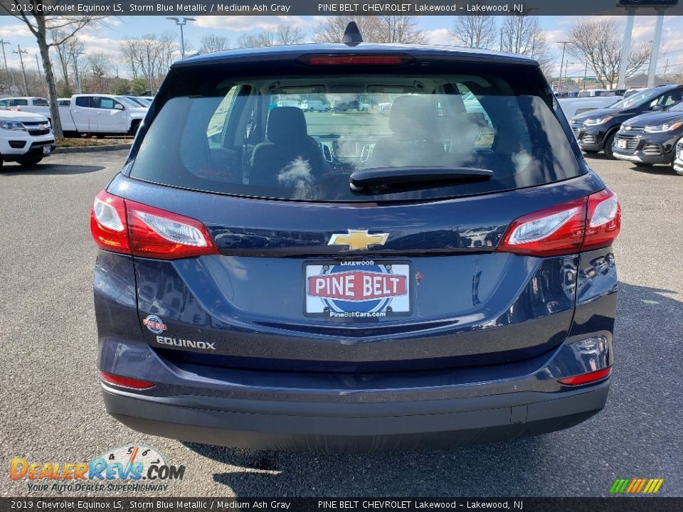 2019 Chevrolet Equinox LS Storm Blue Metallic / Medium Ash Gray Photo #5
