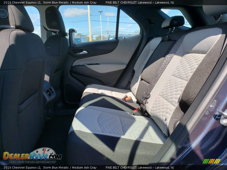 2019 Chevrolet Equinox LS Storm Blue Metallic / Medium Ash Gray Photo #6
