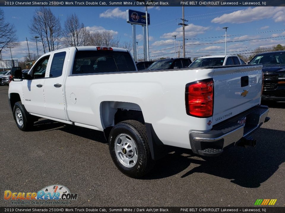 2019 Chevrolet Silverado 2500HD Work Truck Double Cab Summit White / Dark Ash/Jet Black Photo #4
