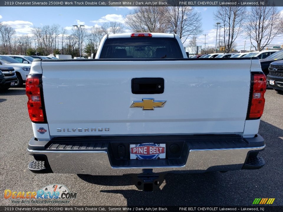 2019 Chevrolet Silverado 2500HD Work Truck Double Cab Summit White / Dark Ash/Jet Black Photo #5