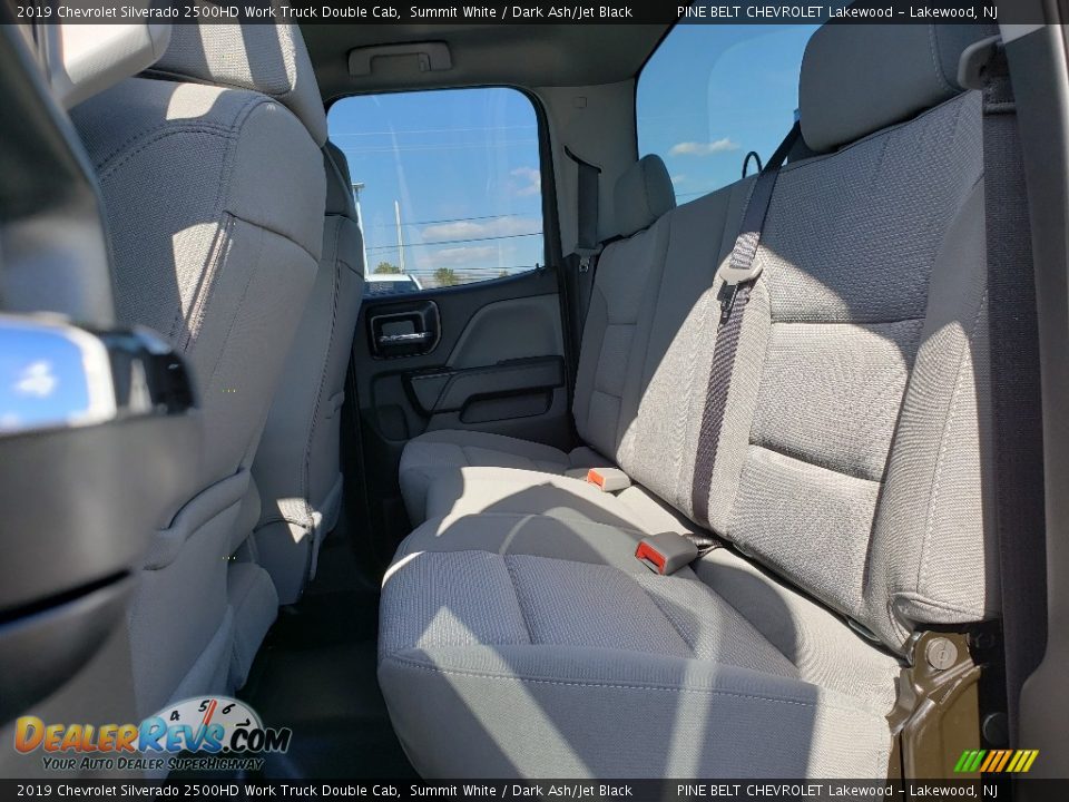 2019 Chevrolet Silverado 2500HD Work Truck Double Cab Summit White / Dark Ash/Jet Black Photo #6