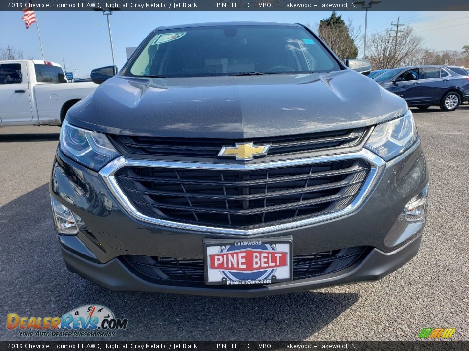 2019 Chevrolet Equinox LT AWD Nightfall Gray Metallic / Jet Black Photo #2