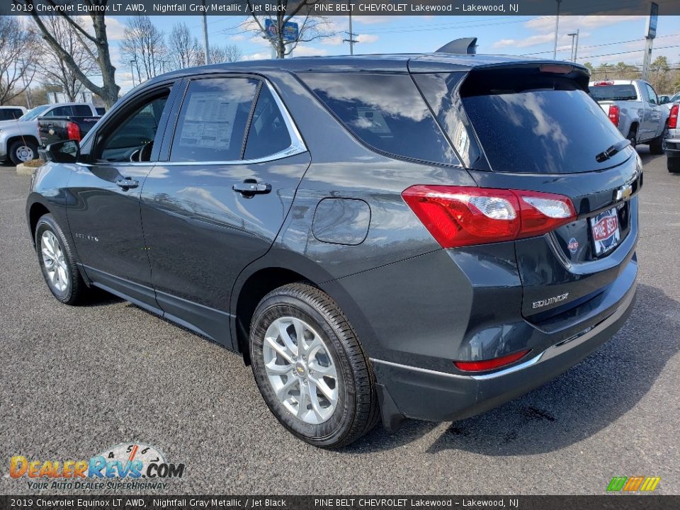 2019 Chevrolet Equinox LT AWD Nightfall Gray Metallic / Jet Black Photo #4