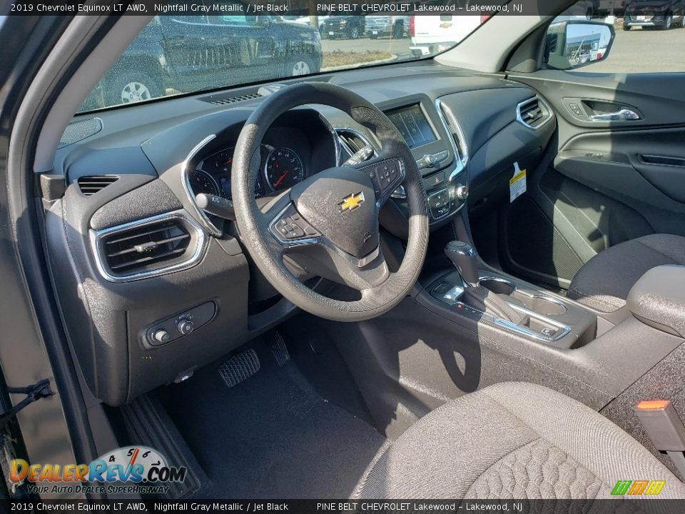 2019 Chevrolet Equinox LT AWD Nightfall Gray Metallic / Jet Black Photo #7