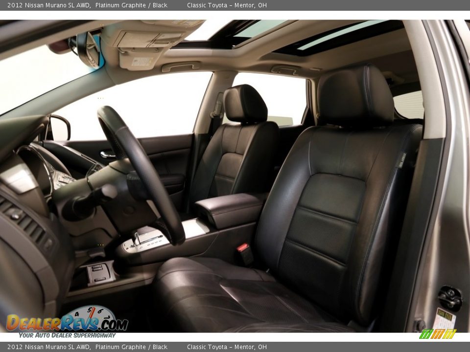2012 Nissan Murano SL AWD Platinum Graphite / Black Photo #6