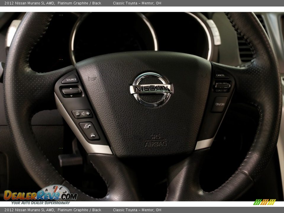 2012 Nissan Murano SL AWD Platinum Graphite / Black Photo #7