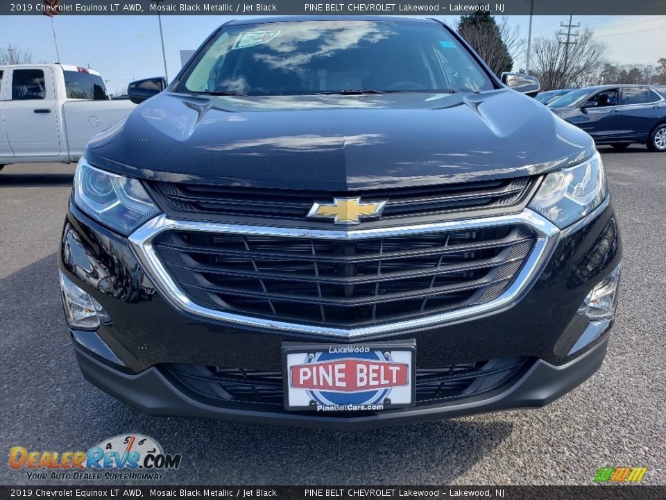 2019 Chevrolet Equinox LT AWD Mosaic Black Metallic / Jet Black Photo #2