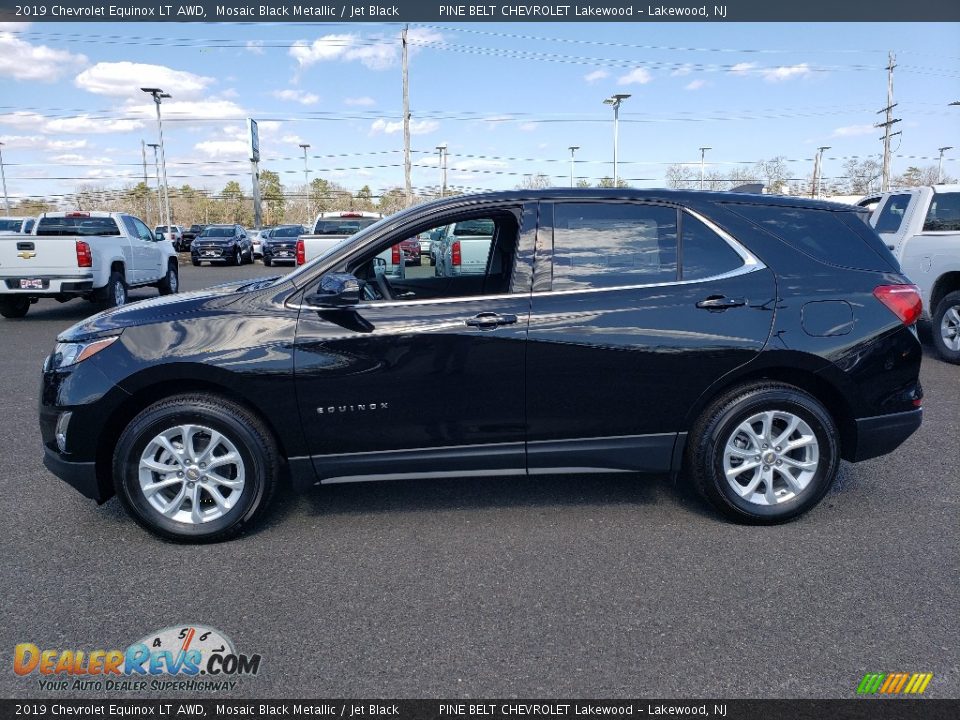 2019 Chevrolet Equinox LT AWD Mosaic Black Metallic / Jet Black Photo #3