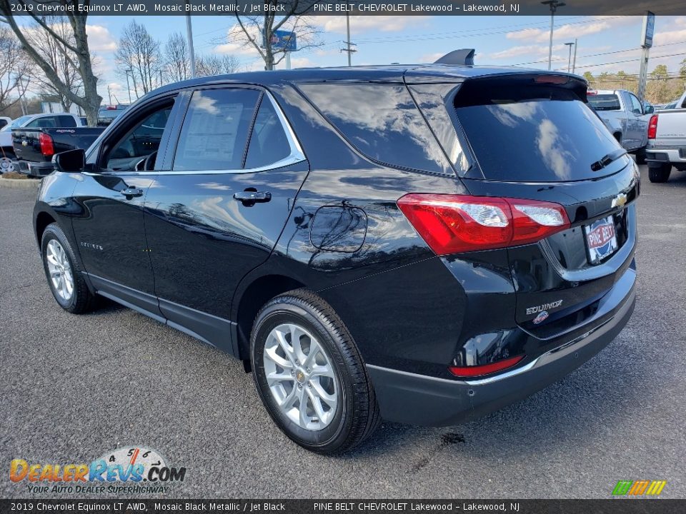 2019 Chevrolet Equinox LT AWD Mosaic Black Metallic / Jet Black Photo #4