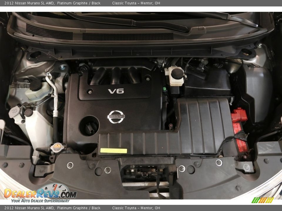 2012 Nissan Murano SL AWD Platinum Graphite / Black Photo #27