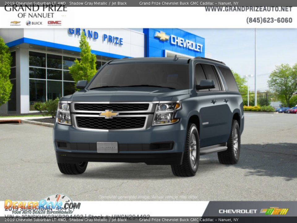 2019 Chevrolet Suburban LT 4WD Shadow Gray Metallic / Jet Black Photo #1