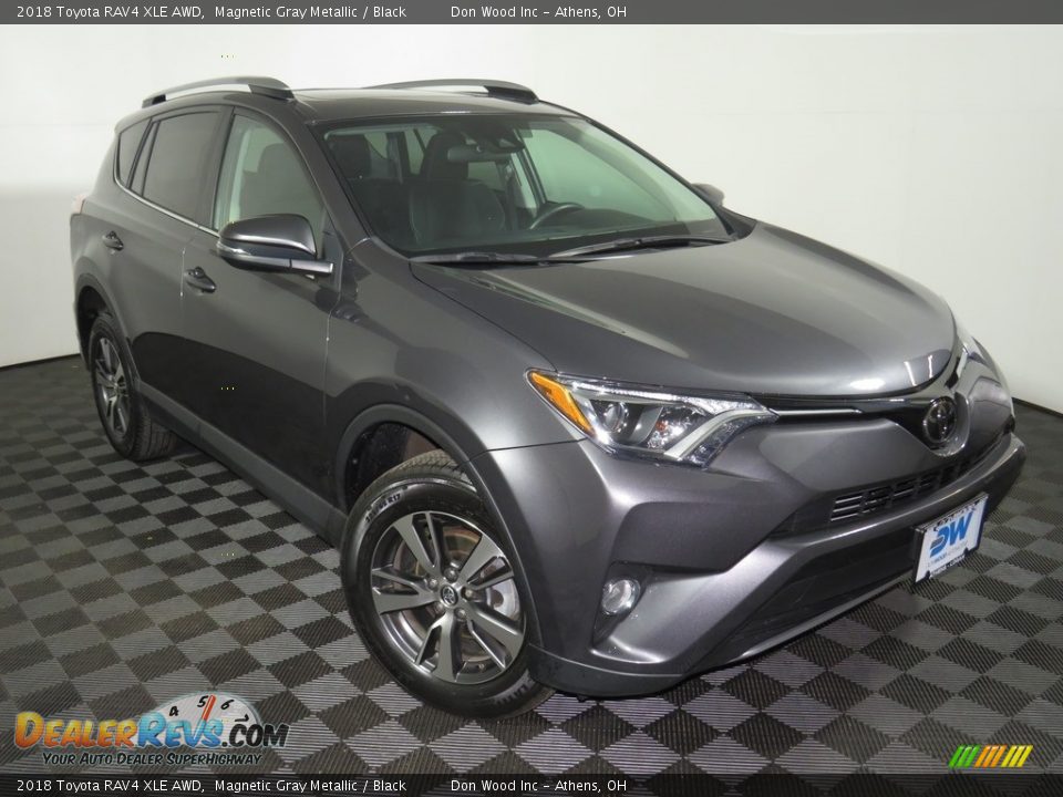 2018 Toyota RAV4 XLE AWD Magnetic Gray Metallic / Black Photo #2