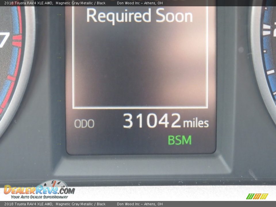 2018 Toyota RAV4 XLE AWD Magnetic Gray Metallic / Black Photo #17