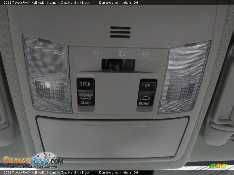 2018 Toyota RAV4 XLE AWD Magnetic Gray Metallic / Black Photo #23