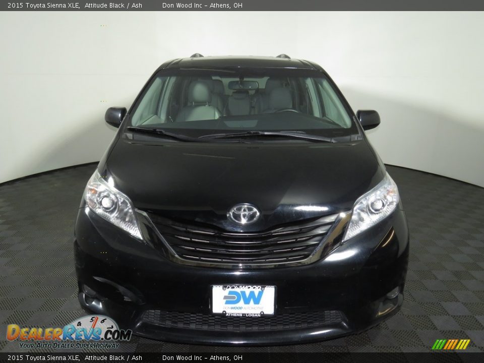 2015 Toyota Sienna XLE Attitude Black / Ash Photo #3