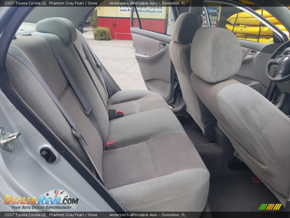 2007 Toyota Corolla LE Phantom Gray Pearl / Stone Photo #14