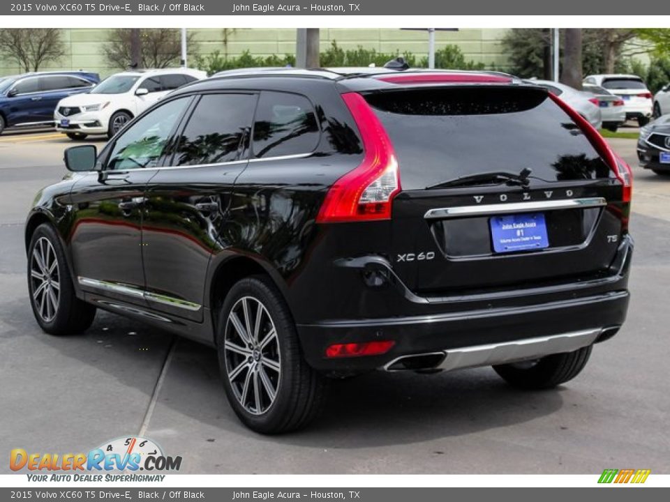 2015 Volvo XC60 T5 Drive-E Black / Off Black Photo #5