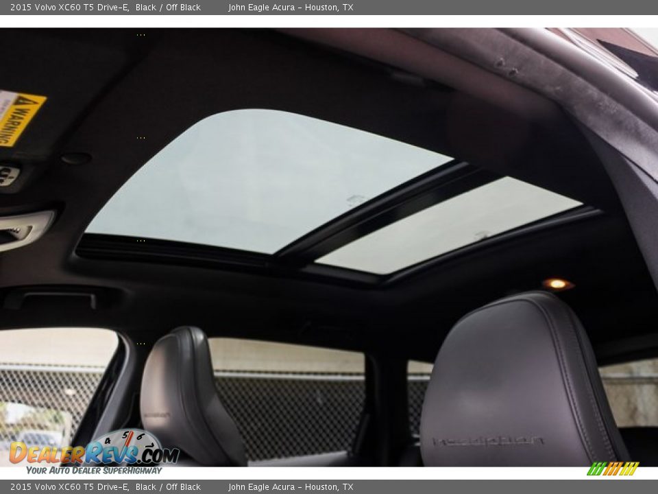 2015 Volvo XC60 T5 Drive-E Black / Off Black Photo #18