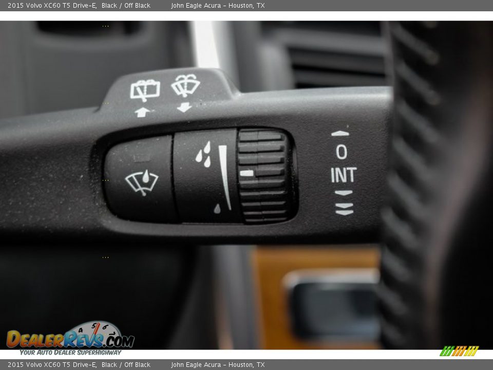 2015 Volvo XC60 T5 Drive-E Black / Off Black Photo #36
