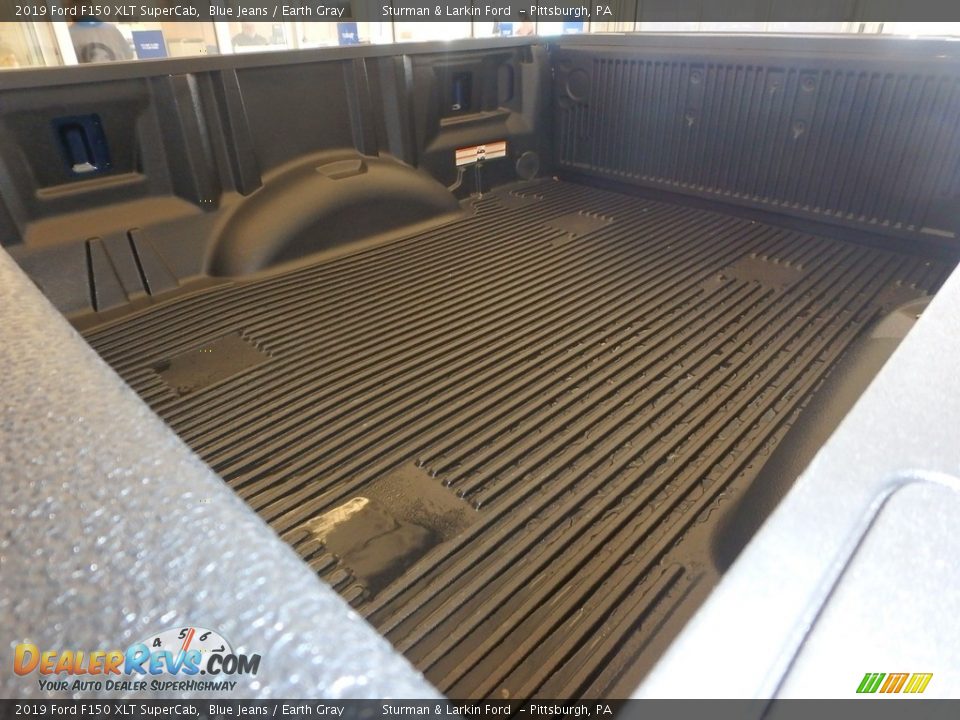 2019 Ford F150 XLT SuperCab Blue Jeans / Earth Gray Photo #8