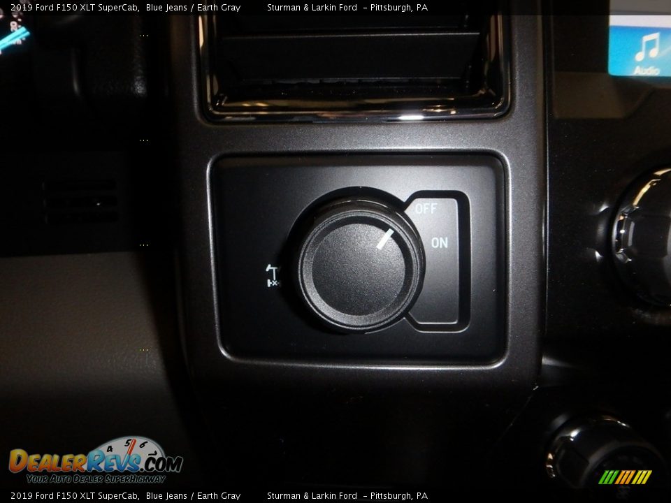 2019 Ford F150 XLT SuperCab Blue Jeans / Earth Gray Photo #14