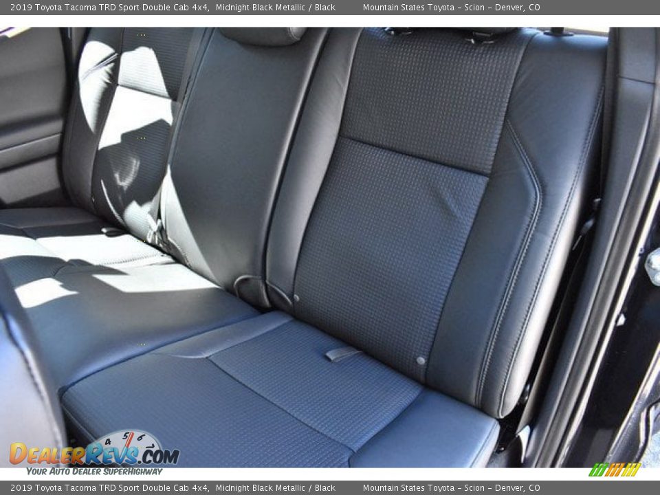 2019 Toyota Tacoma TRD Sport Double Cab 4x4 Midnight Black Metallic / Black Photo #10