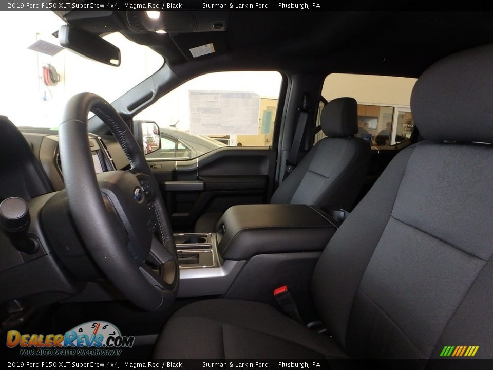 2019 Ford F150 XLT SuperCrew 4x4 Magma Red / Black Photo #6