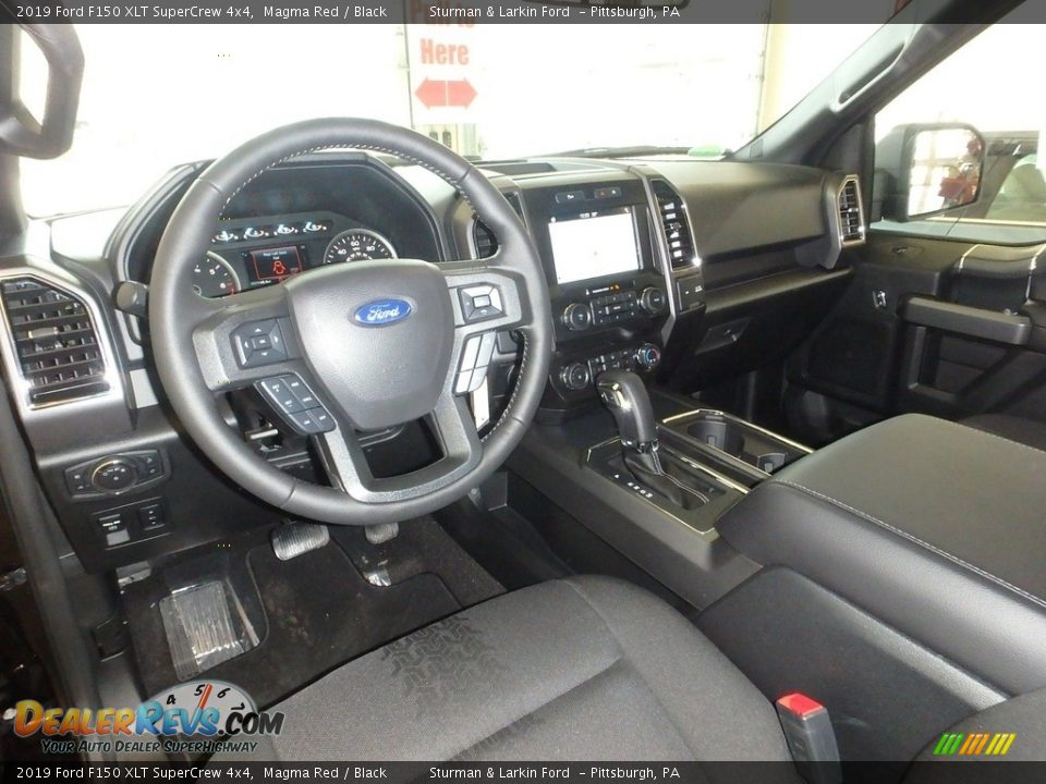 2019 Ford F150 XLT SuperCrew 4x4 Magma Red / Black Photo #8
