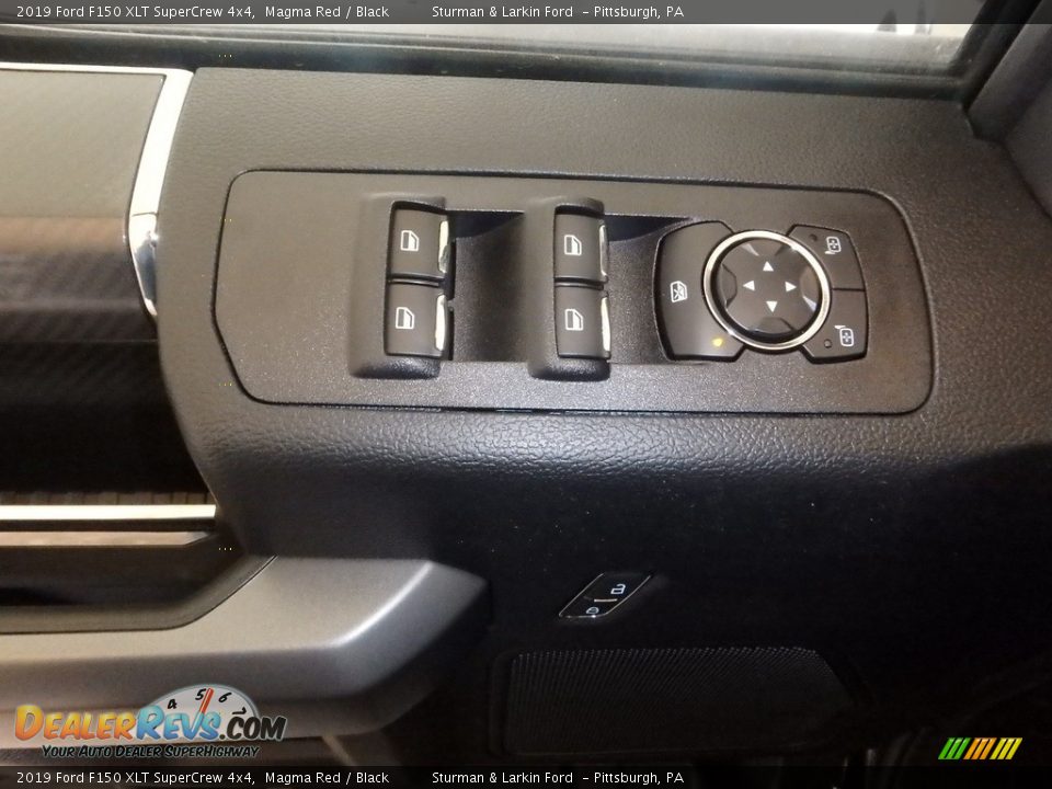 2019 Ford F150 XLT SuperCrew 4x4 Magma Red / Black Photo #9