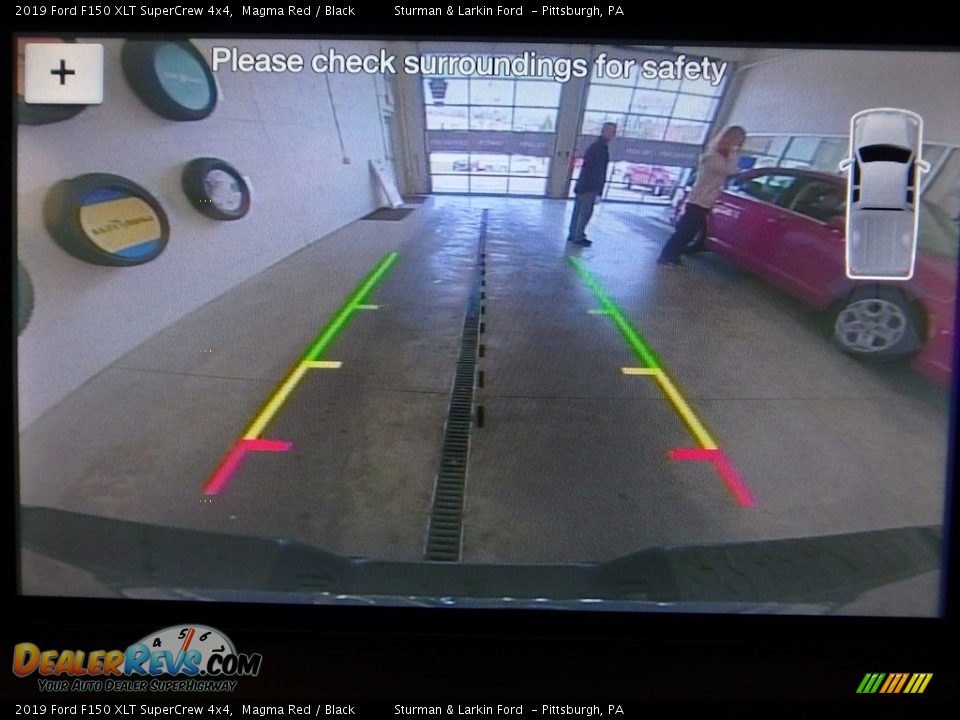 2019 Ford F150 XLT SuperCrew 4x4 Magma Red / Black Photo #11