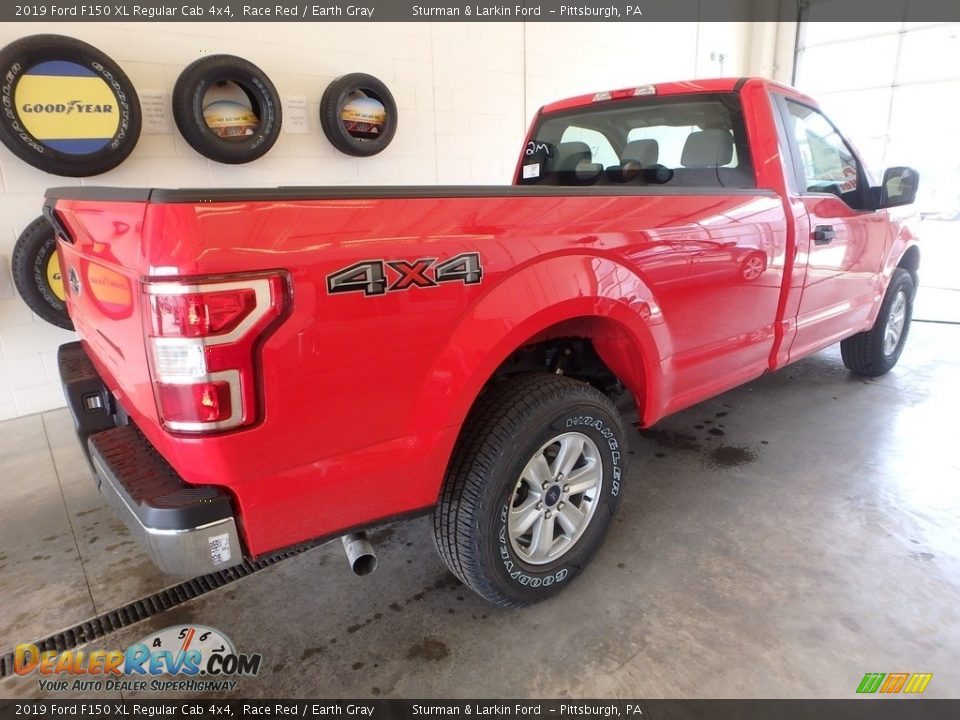 2019 Ford F150 XL Regular Cab 4x4 Race Red / Earth Gray Photo #2