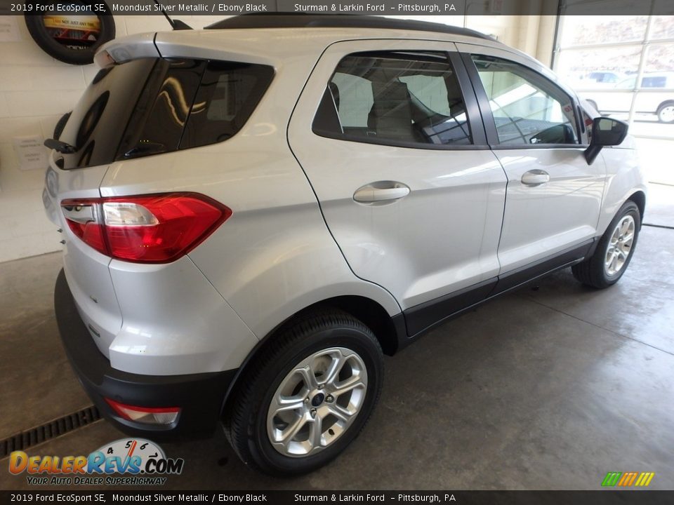 2019 Ford EcoSport SE Moondust Silver Metallic / Ebony Black Photo #2