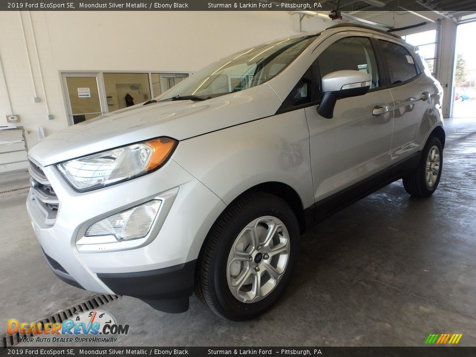2019 Ford EcoSport SE Moondust Silver Metallic / Ebony Black Photo #5