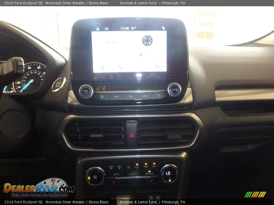 2019 Ford EcoSport SE Moondust Silver Metallic / Ebony Black Photo #13