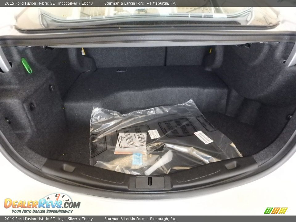 2019 Ford Fusion Hybrid SE Ingot Silver / Ebony Photo #3