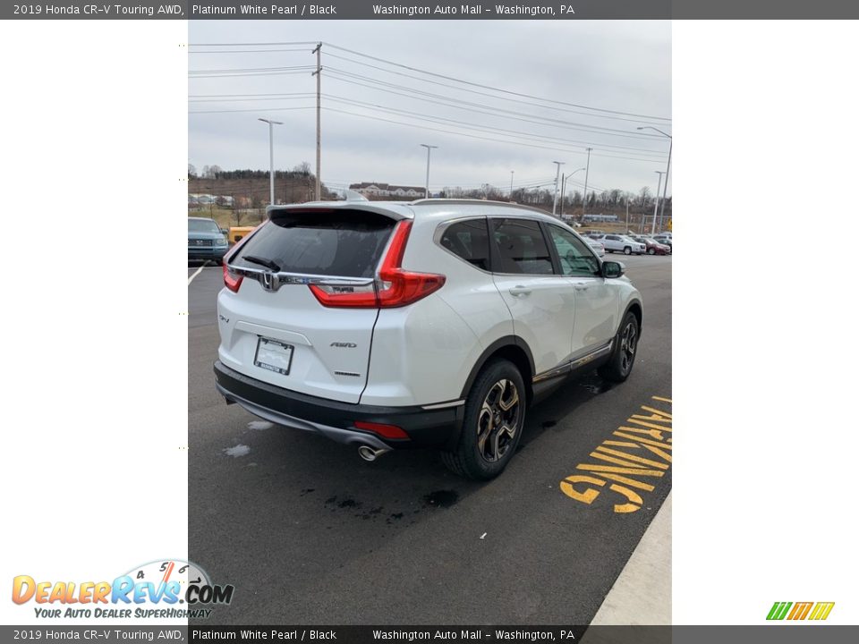 2019 Honda CR-V Touring AWD Platinum White Pearl / Black Photo #5