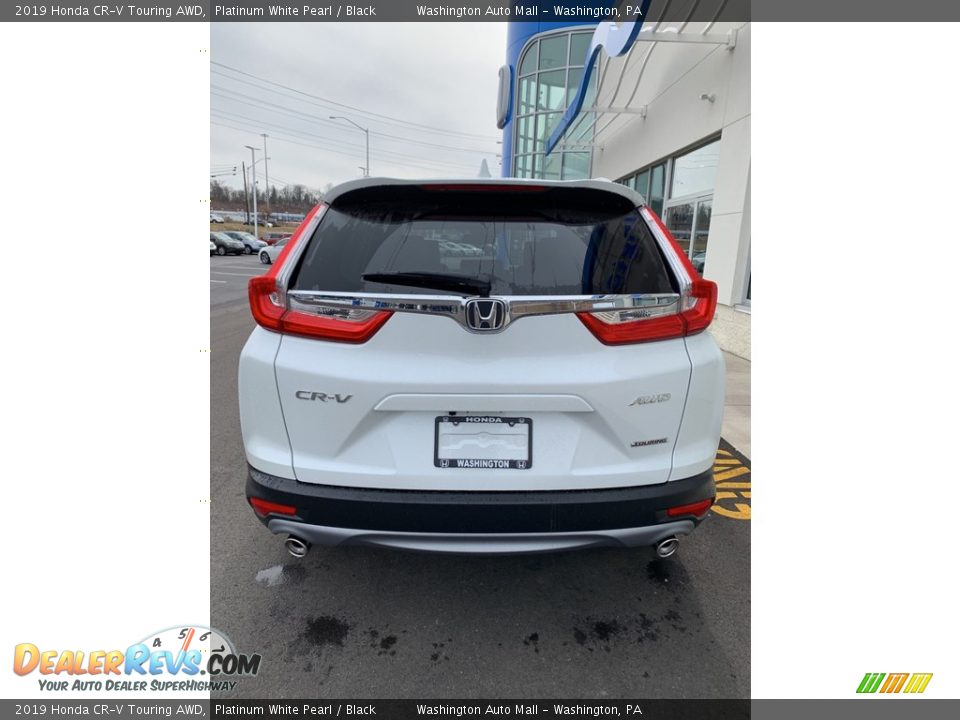 2019 Honda CR-V Touring AWD Platinum White Pearl / Black Photo #6