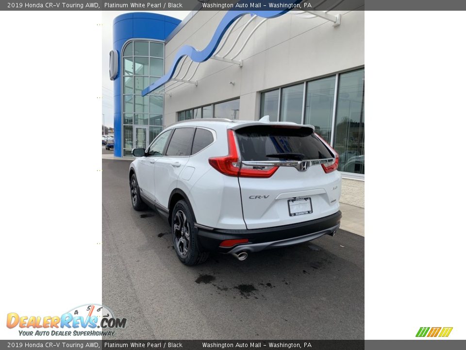 2019 Honda CR-V Touring AWD Platinum White Pearl / Black Photo #7